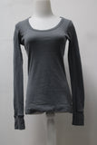 21 Women's Top Gray M Pre-Owned