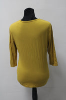 Premise Studio Women's Top Yellow M Pre-Owned