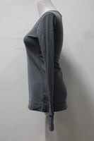 21 Women's Top Gray M Pre-Owned