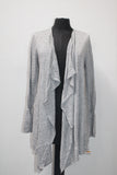 Style & Co. Women's Bell-Sleeve Draped Cardigan Grey Heather S