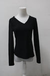 No Boundaries Women's Top Black M Pre-Owned