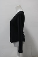 No Boundaries Women's Top Black M Pre-Owned