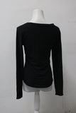 No Boundaries Women's Top Black M Pre-Owned