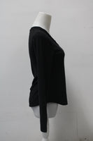 No Boundaries Women's Top Black M Pre-Owned