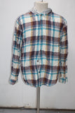 Pacsun Men's  Flannel Shirt Blue L Pre-Owned