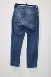 Old Navy Women's The Sky -Hi Straight Extra High Rise  Jeans Blue 0 Pre-Owned