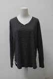 Faded Glory Women's Top Black L Pre-Owned