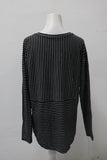 Faded Glory Women's Top Black L Pre-Owned