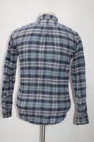 Merona Men's  Flannel Shirt Blue S Pre-Owned