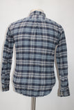 Merona Men's  Flannel Shirt Blue S Pre-Owned