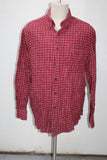 Saddiebred Men's  Flannel Shirt Red XLT Pre-Owned