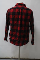 Eddie Bawer Men's  Flannel Shirt Red L Pre-Owned