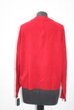 Karen Scott Petite Mock-Neck Sweater Red PXL