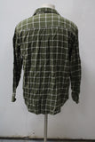 John Aahford Men's  Flannel Shirt Green M Pre-Owned