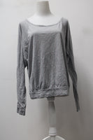 Curious Gypsy Women's Top Gray L Pre-Owned