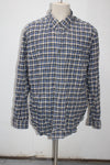 Eddie Bawer Men's Relaxed Fit Flannel Shirt Blue XL Pre-Owned