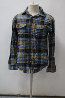 George Men's  Flannel Shirt Blue S(34-36) Pre-Owned