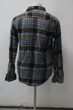 George Men's  Flannel Shirt Blue S(34-36) Pre-Owned