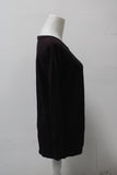 Ann Taylor Loft Women's Top Maroon XS Pre-Owned