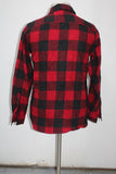 Burnside Men's  Flannel Shirt Red S Pre-Owned