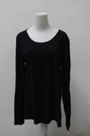 Eddie Bauer Women's Top Black XL Pre-Owned