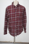 Brook &Brothers Men's  Flannel Shirt Red L Pre-Owned