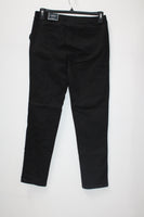 Karen Scott Straight-Leg Faux-Denim Pants Black Wash PL