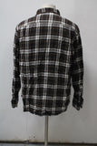 Faded Glory Men's  Flannel Shirt Brown L(42-44) Pre-Owned