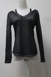 Derek Heart Women's Top Gray M Pre-Owned