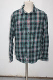 Ulttimate Hannel Men's  Flannel Shirt Green XL Pre-Owned