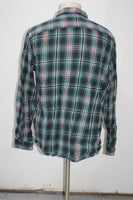 Ulttimate Hannel Men's  Flannel Shirt Green XL Pre-Owned