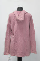 Style Co Embroidered Pullover Hooded Sweatshirt Mesa Rose S