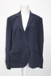 BASLER WOMEN NAVY NOS CTA 3 BUTTON JACKET, NAVY, 14