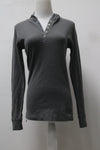 Active Basic Women's Top Gray M Pre-Owned