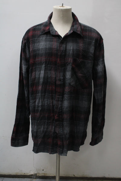 Stillwater Men's  Flannel Shirt Gray XL Pre-Owned