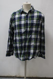 Faded Glory Men's  Flannel Shirt Blue L(42-44) Pre-Owned