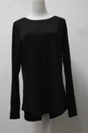 Time & Tru Women's Top Black M Pre-Owned