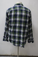 Faded Glory Men's  Flannel Shirt Blue L(42-44) Pre-Owned