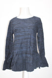 Style & Co twilight peplum sweater Petite Small