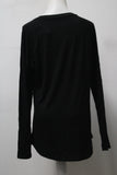 Time & Tru Women's Top Black M Pre-Owned