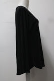 Time & Tru Women's Top Black M Pre-Owned