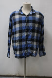 Tallwoods Men's  Flannel Shirt Blue XL Pre-Owned