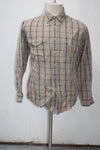 417 Men's  Flannel Shirt Brown M Pre-Owned