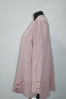 Charter Club Sweater Longsleeve Ottomon Cardigan Pink XL