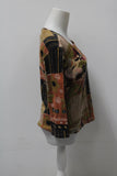 Jane Ashley Women's Top Multi Color M Pre-Owned