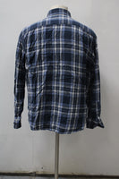 Faded Glory Men's  Flannel Shirt Blue L(42-44) Pre-Owned