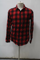 St Johns Bay Men's  Flannel Shirt Red S Pre-Owned