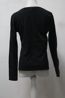 Susan Bristol Women's Top Black S Pre-Owned