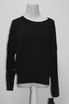 Alfani Petite Mitered Ribbed Dolman-Sleeve sweater Modern Metal PM