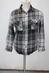 Arizona Men's  Flannel Shirt Gray M Pre-Owned